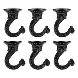 6 Sets Large Swag Ceiling Hooks Heavy Duty Swag Hook Wi...