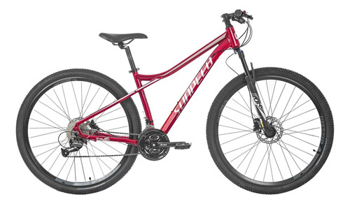 Bicicleta Sunpeed One Mtb Rodado 29 T-17 Bordo/plata