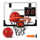 Kit Mini Aros De Basketball Lnterior Con Función Puntuación