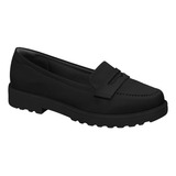 Mocassim Feminino Casual Preto Modare Ultraconforto