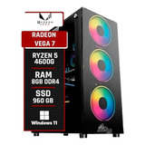 Pc Gamer Amd Ryzen 5 4600g,ram 8gb Ddr4, Ssd 960gb, Vega 7