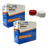 2 Lentes De Contato Soflens Toric P/ Astigmatismo Bauschlomb