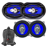 Kit Auto Falante 5 Pol + 6x9 Orion 200 Watts + Modulo 100w