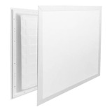 Painel Led Quadrada 42x42 Embutir 30w 3000k Branco Quente