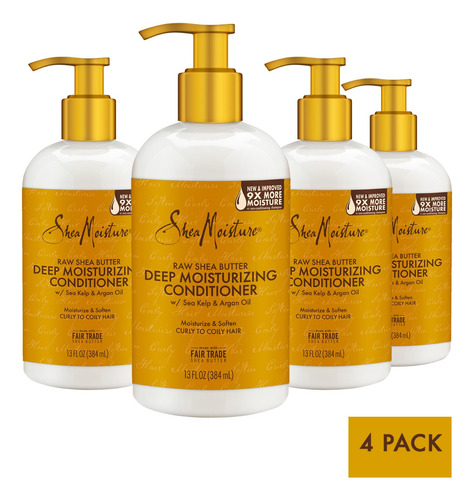 Shea Moisture Acondicionador Restaurador 4 Pack 384ml