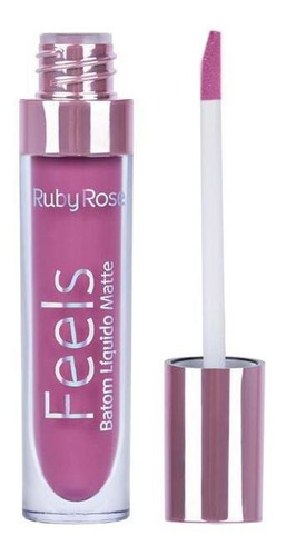 Lápiz Labial Líquido Mate Ruby Rose Fee - g a $3750