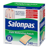 Parches Alivio Del Dolor Salonpas 140 Unidades