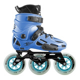 Patines Canariam Xpider Azul R Chasis Rex 3x110mm