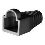 Capuchon Rj45 Ficha Red Cable Bolsa X100 Unidades Negro