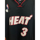 Camiseta Nba Miami Heat  #3 Wade Basquet Importado 