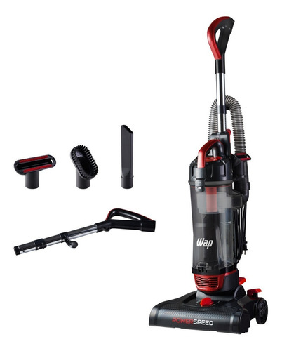 Aspirador De Pó Vertical Wap Power Speed 2 Em 1 2000w 3l Cor Vermelho 127v