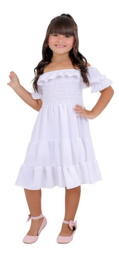 Vestido Ciganinha Luxo Mini Diva Lancamento Infantil Menina