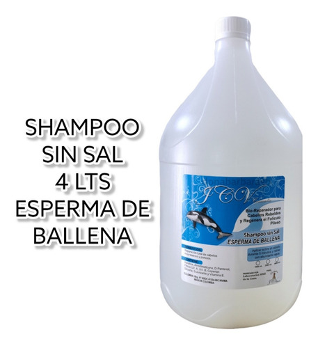 Shampoo Sin Sal Esperma Ballena - mL a $11