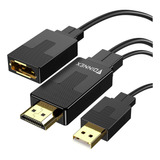 Foinnex Adaptador Hdmi A Displayport, No Hdmi Bidireccional.