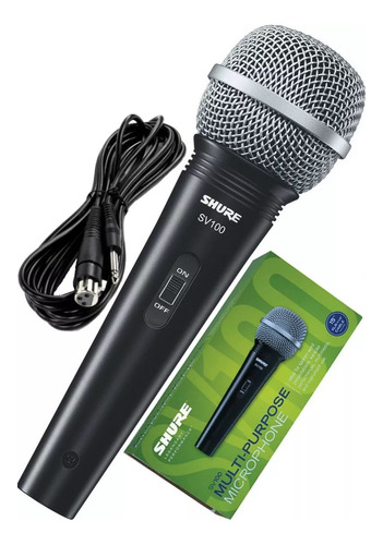 Microfone Shure Sv100 Lyric Dinamico