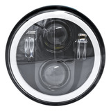 Faro Led De 5.75 Pulgadas, Con Halo Blanco Drl Para Harley S