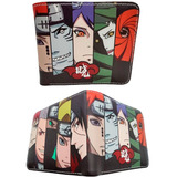 Cartera De Akatsuki Personajes - Naruto - Anime - Tipo Piel