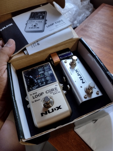 Pedal De Loop Core Nux Novinho