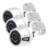 Combo X 3 Camara De Seguridad Wifi Ezviz H3c 1080p Exterior 