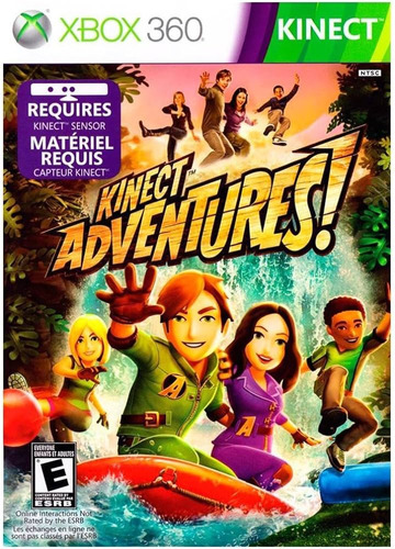 Jogo Kinect Adventures Xbox 360 X360 Mídia Física Original