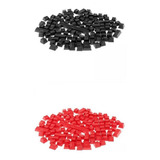 108pcs / Set Abs Reemplazo Para Mecánico (negro + Rojo)