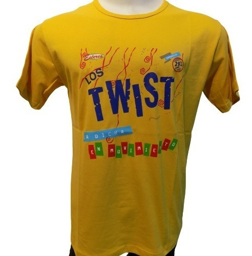 Remeras De Los Twist La Dicha En Movimiento Que Sea Rock