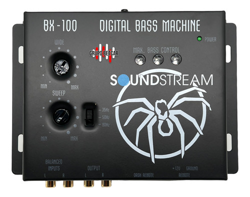 Epicentro Soundstream Bx-100 Restaurador De Bajos