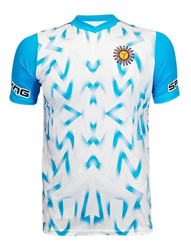 Camiseta Atlét Selección Argentina Sublimada De Niños