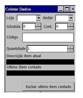 Aplicativo Sistema De Inventario Coletor De Dados Windowsce