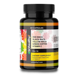 Sohealthy 7 Maca Negra Maca Amarilla Maca Roja Pack 2 U