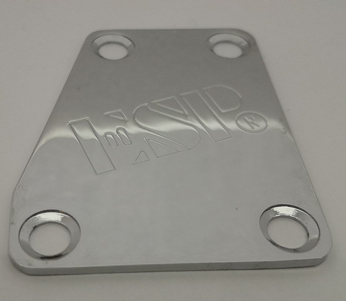 Neck Plate Guitarra Esp Ltd Cromado