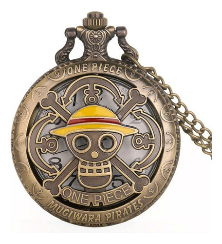 Reloj One Piece De Bolsillo Piratas