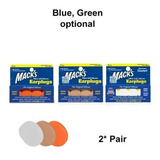 Mack's - 2 Pares De Tapones Para Oídos De Silicona Antiruido