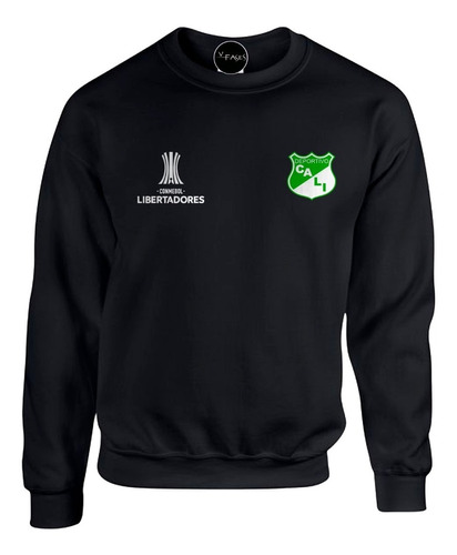 Buzo Saco Crewneck Deportivo Cali Copa Libertadores