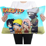 Cojin Almohada Naruto Equipo 7 Chibi Diseño Unico Anime Arte