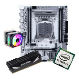 Kit Gamer Placa Mãe X99 White Intel Xeon E5 2660 V3 128gb Co