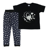 Pijama Infantil Con Varios Diseños Que Brillan En La Oscurid