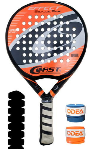 Paleta Padel Coast - Effect Foam + 2 Cubre Grip + Protector