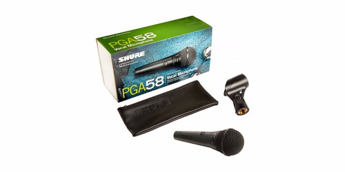 Microfone Shure Pga 58 Profissional C/nf (produto Oficial)