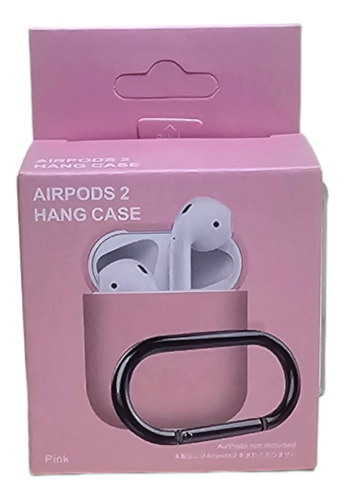 Funda Protectora Silicone Case Para AirPods Clip Microcentro