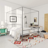 Marion Marco Para Cama Con Dosel, Metal