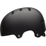 Bell Local Bmx/casco Skate Negro Mate Mediano (21.7-23.2 In.