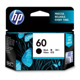 Hp 60 Negro Cartucho Original Modelo Cc640wl