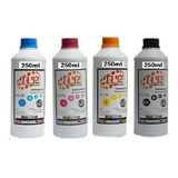 Tinta Para Sublimar Tlp Premium Juego C M Y K 250ml De Cada Color M 