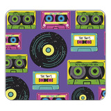 Mouse Pad Cassette Musica Disco Antiguo Diseño Vintage 1259