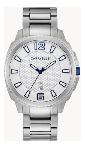 Reloj Bulova Caballero Sport 41 Mm Caravelle By Bulova