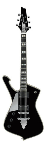 Guitarra Eléctrica Para Zurdo Ibanez Ps Series Ps120 De Arce/okoume Black Con Diapasón De Ébano
