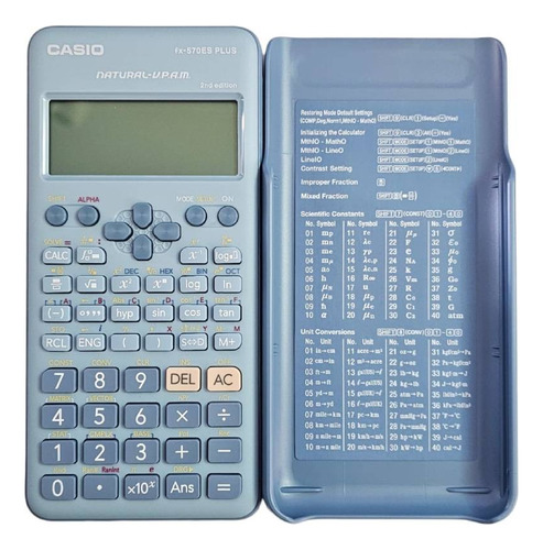 Calculadora Casio Fx-570es Plus  Azul  2da Generación