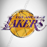 Adesivo Los Angeles Lakers Nba Resinado Kobe Bryant