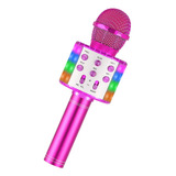 Micrófono De Karaoke Niños, Inalámbrico   De Mano De...